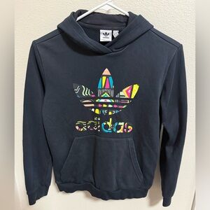 Adidas Youth Adidas Originals Logo Pattern Hoodie